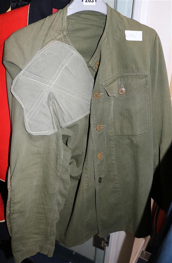 A WW2 Marine Corps snipers jacket
